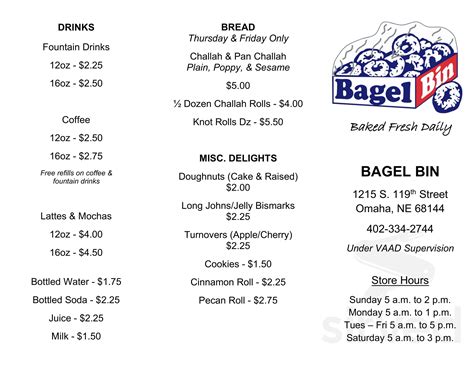 bagel bin near me|bagel bin restaurant menu.